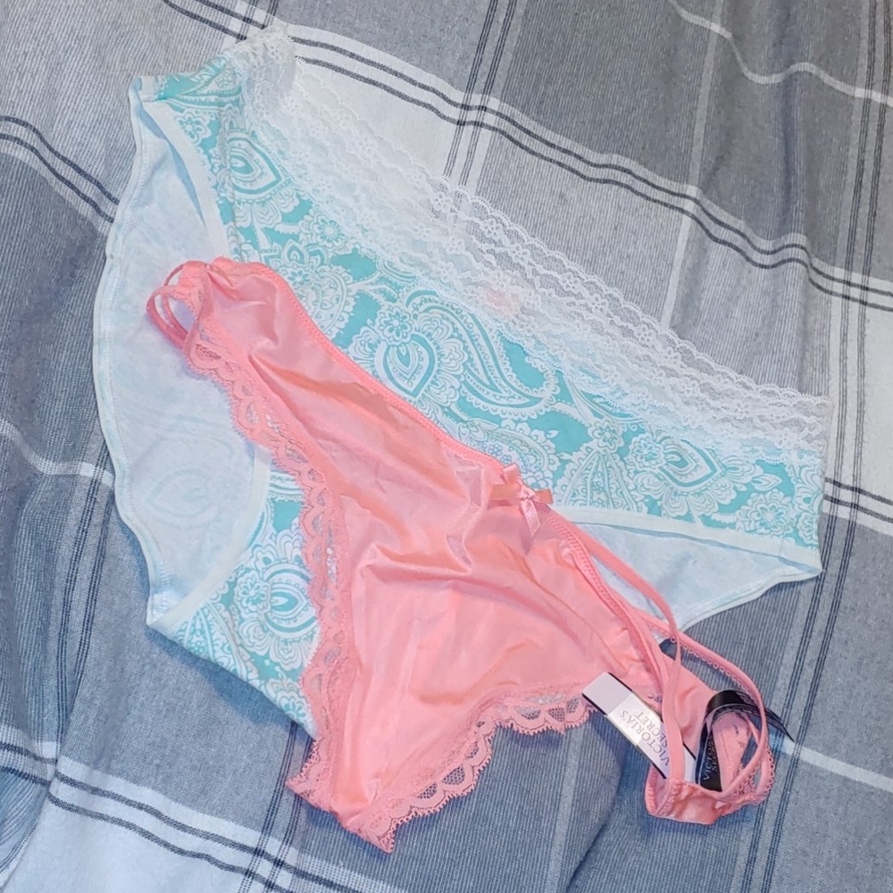 2 large brand new victoria secret underwear